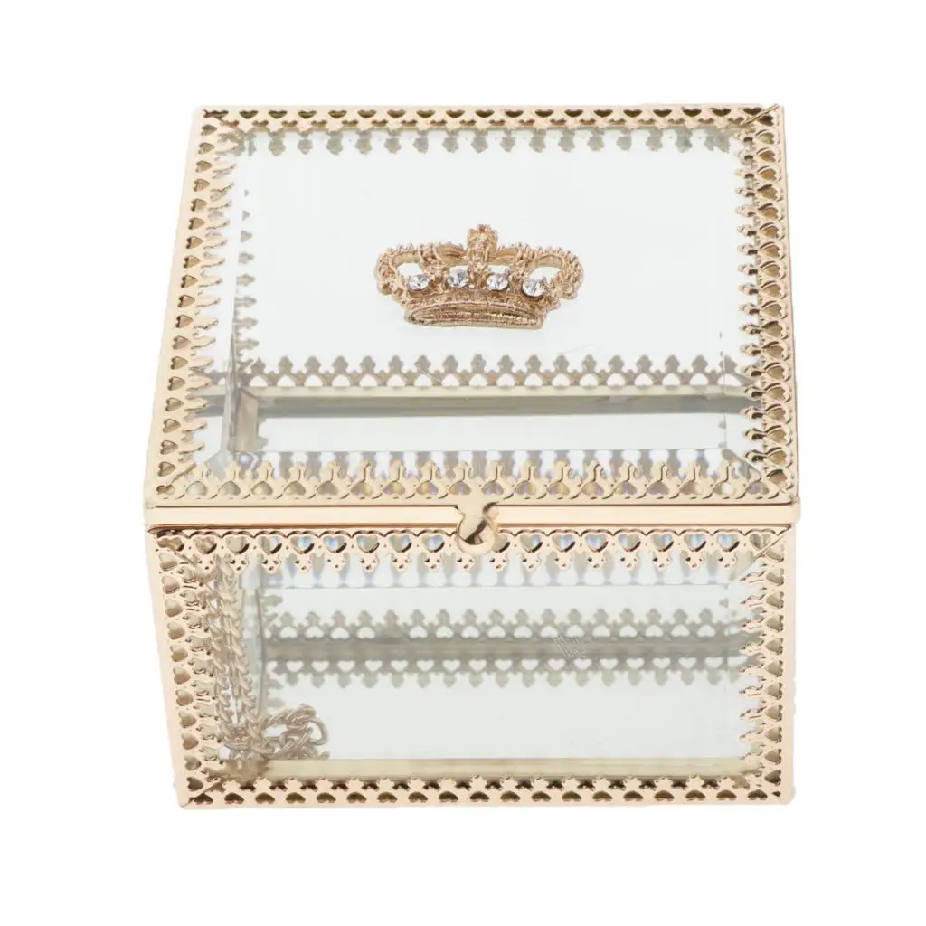 

Vanity Make-up Jewelry Storage Case for Bracelet Brooches Travel Girls Men
