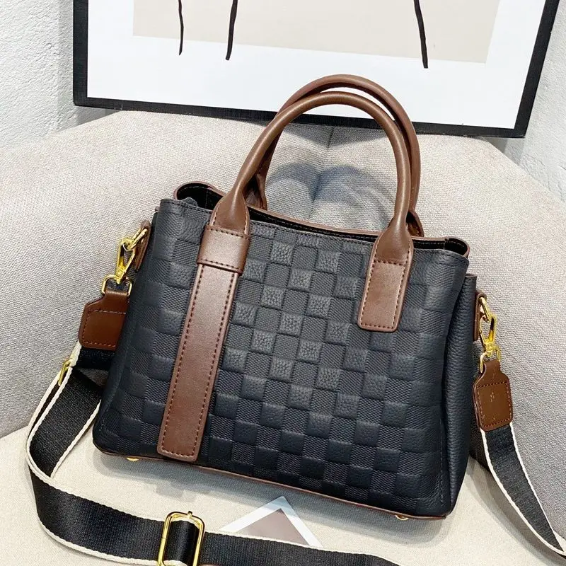

2022 Women's Casual bag Women's Handbag Small shoulder Bag Women's trendy handbag Women's retro leather cross-body bag