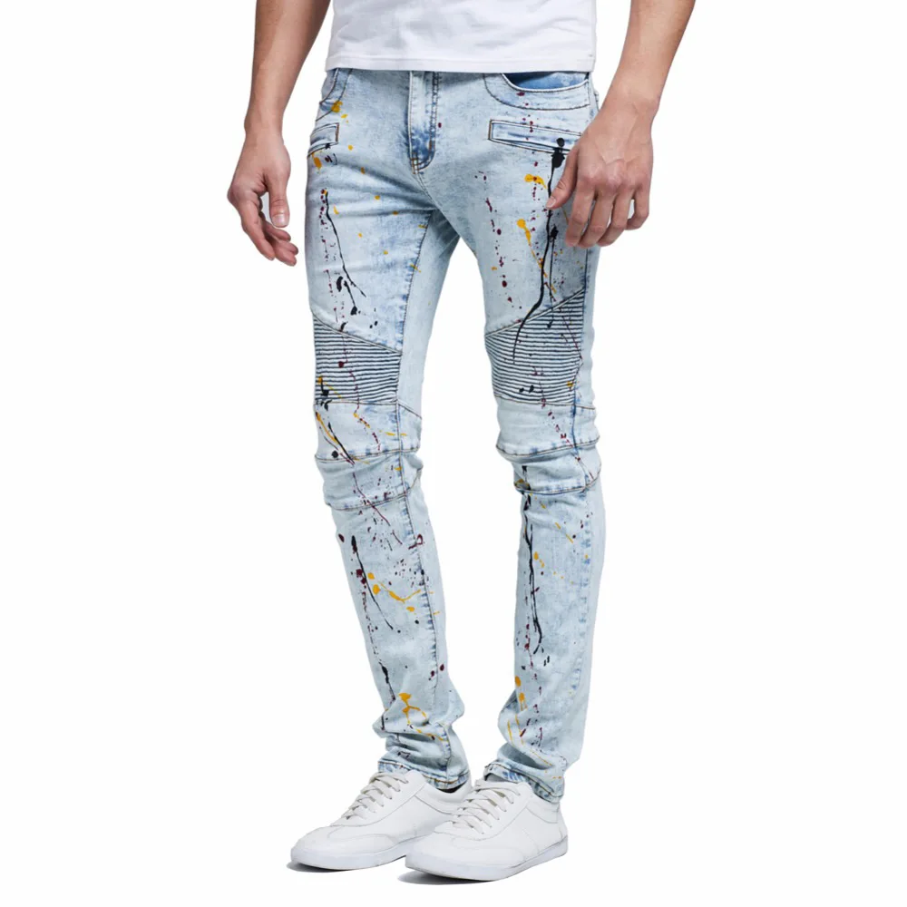 

Fashion Men's Jeans Personality Trend Hip Hop Men's Jeans