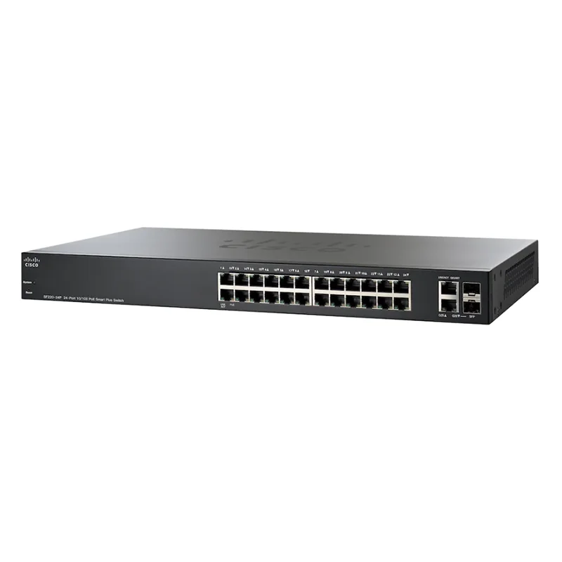 

Original New SF220-24/24P-K9-CN 24 ports 10/100 PoE Smart Plus Switch Small business network switch Elite S Series