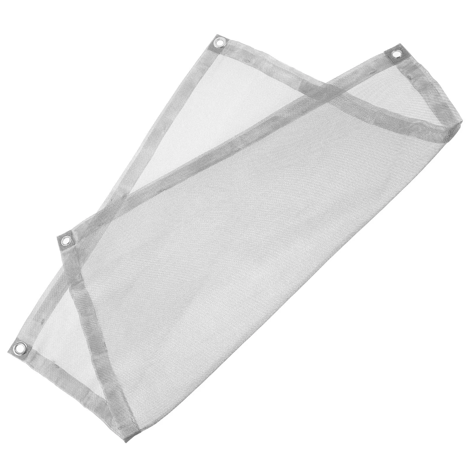 Фото Складной сетчатый коврик для костра из нержавеющей стали, решетка для барбекю, для вечеринок на открытом воздухе, пикников, сжигания угля, портативный гриль-сетка №1
