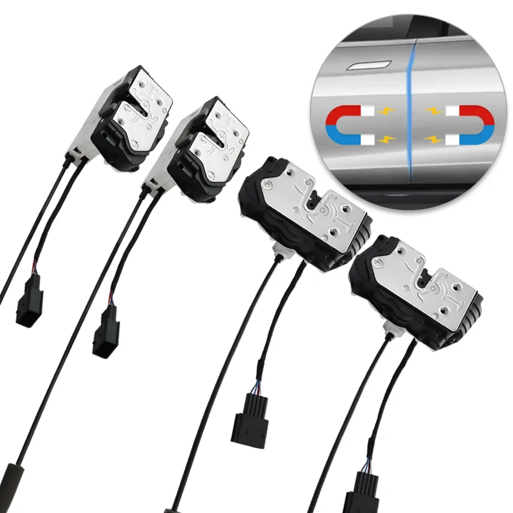 Умный Электрический Всасывающий дверной замок VJOYCAR для Te sla Model S автомобильные