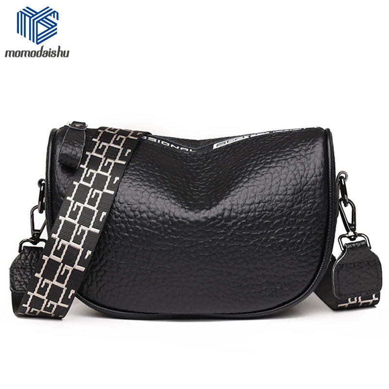 

Дамские сумочки из 2023 натуральной кожи, женская сумка-тоут, высококачественные однотонные дизайнерские сумки через плечо для женщин, черны...