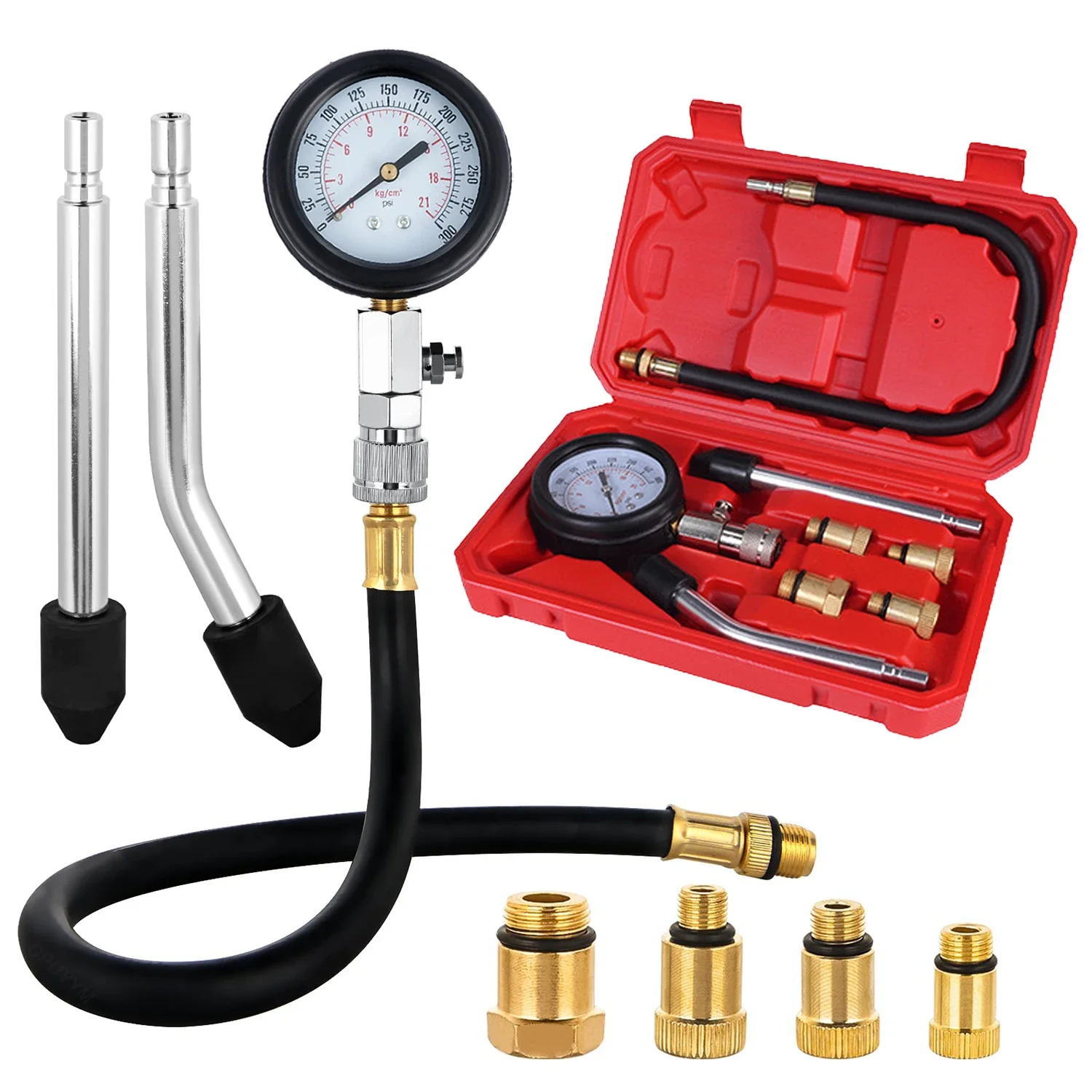 

Набор для проверки компрессии цилиндров двигателя Engine Compression Tester Kit