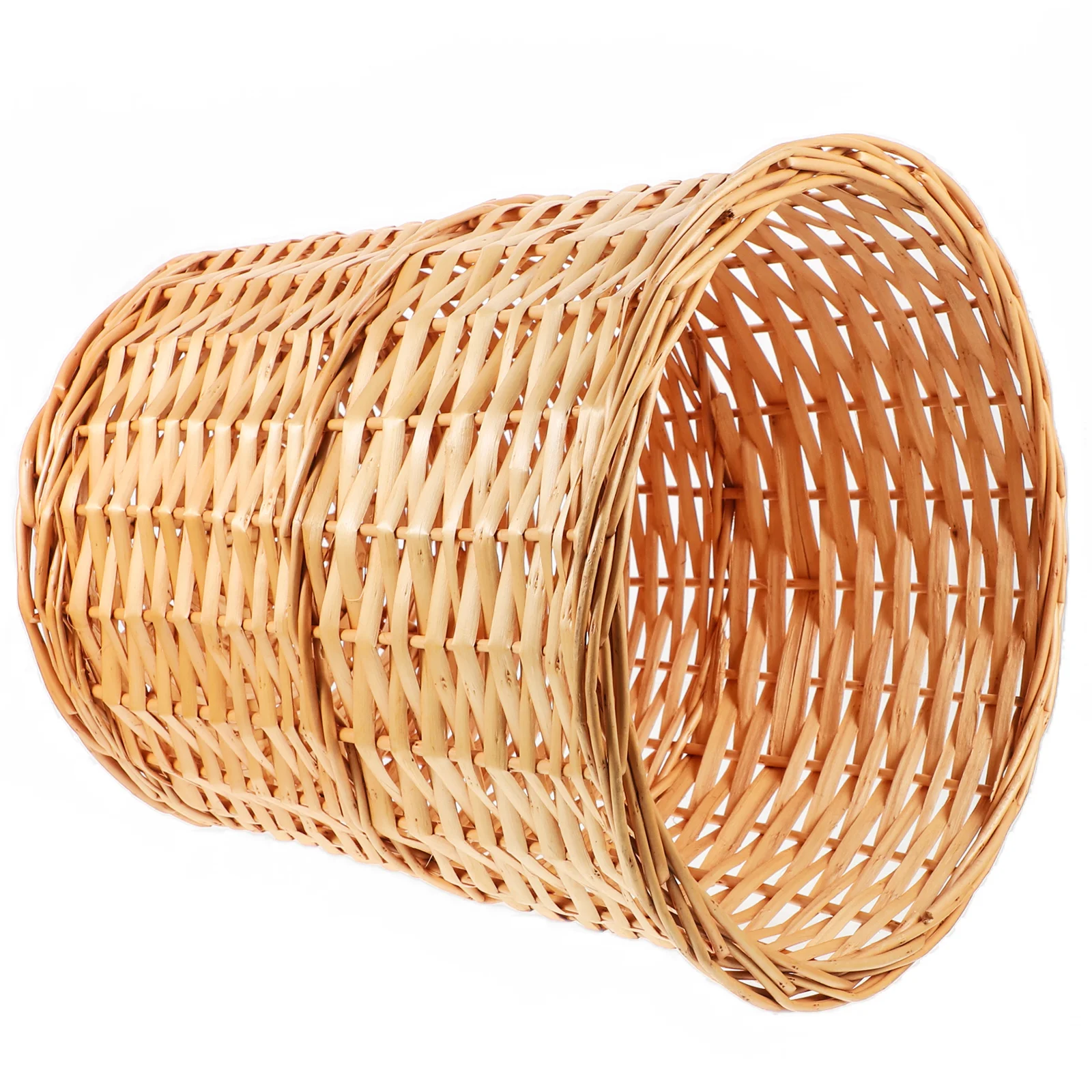 

Rustic Style Flower Basket Wicker Decorative Flower Container Multipurpose Basket