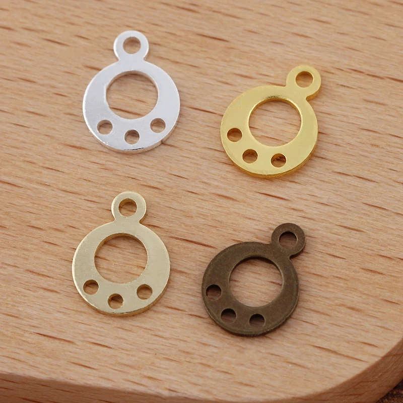 BoYuTe (500 шт./лот) металлические латунные подвески 7 мм Заводская поставка Diy