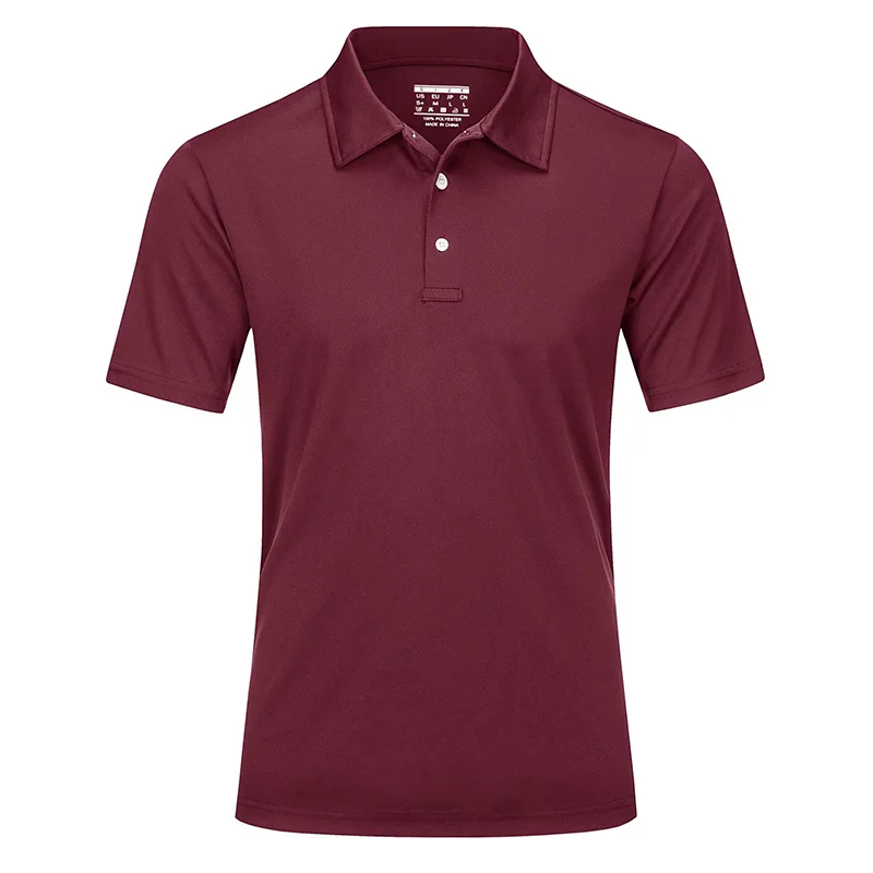

Men's Tactical T-shirt Short Sleeve Summer Moisture Wicking Quick Dry Work Polo Shirts Outdoor Tees for Hiking Fishing