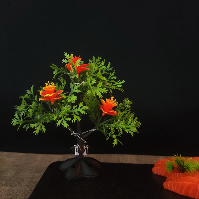 

Christmas Punicagranatum Flowers Living Room Garden Fake Flower for Decoration Photography Bouquet Home Wedding Fake Flower
