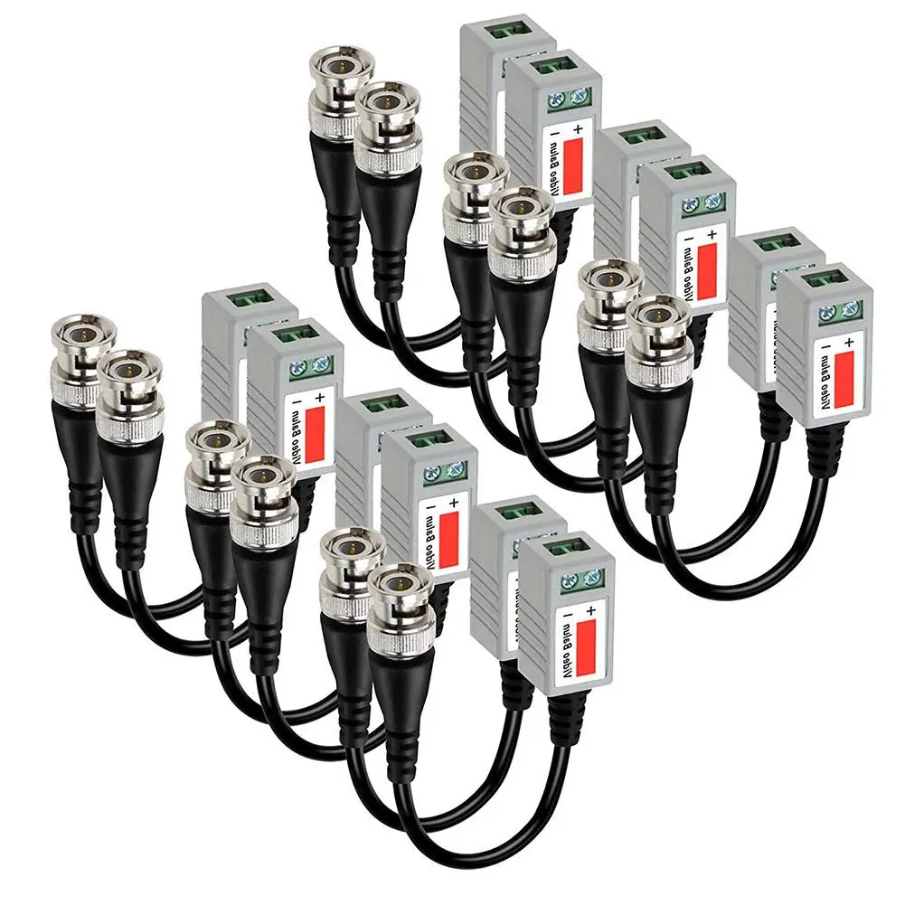 

6 пар видеонаблюдения BNC