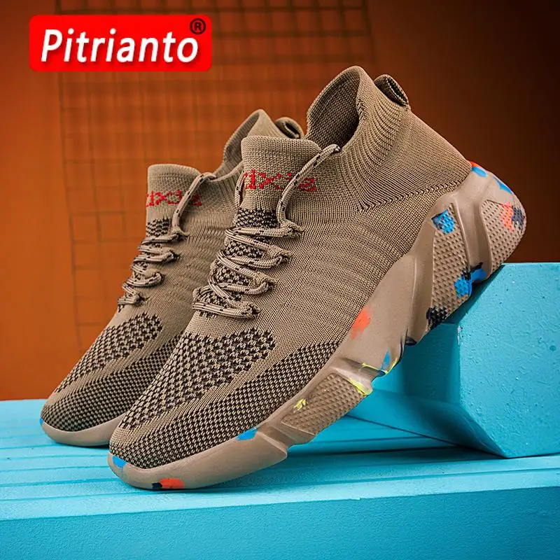 

Модные дышащие мужские кроссовки для бега светильник кие теннисные мужские мягкие удобные кроссовки для бега пара