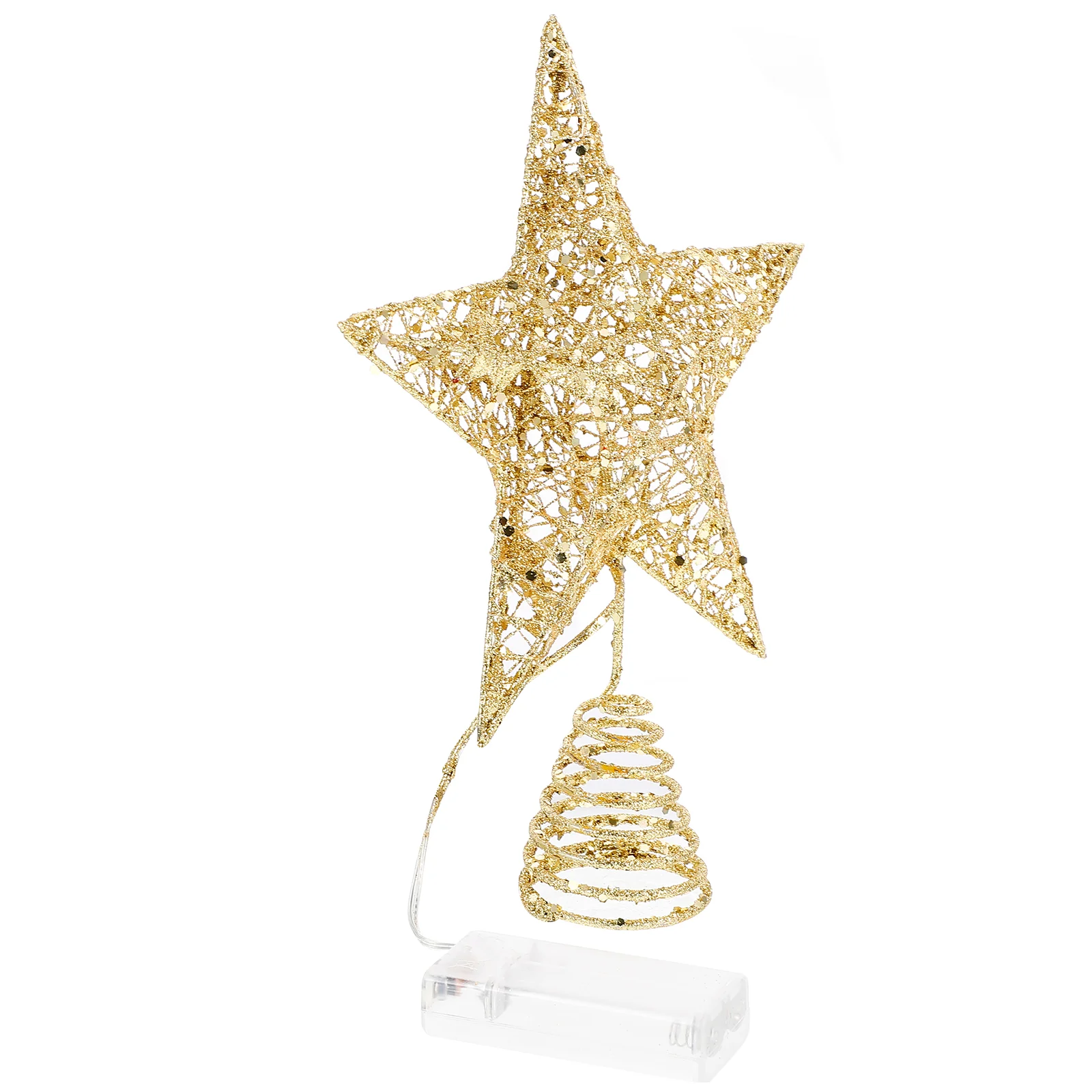 

Wedding Tree Topper Christmas Star Bathroom Decorations Xmas Five-pointed Light