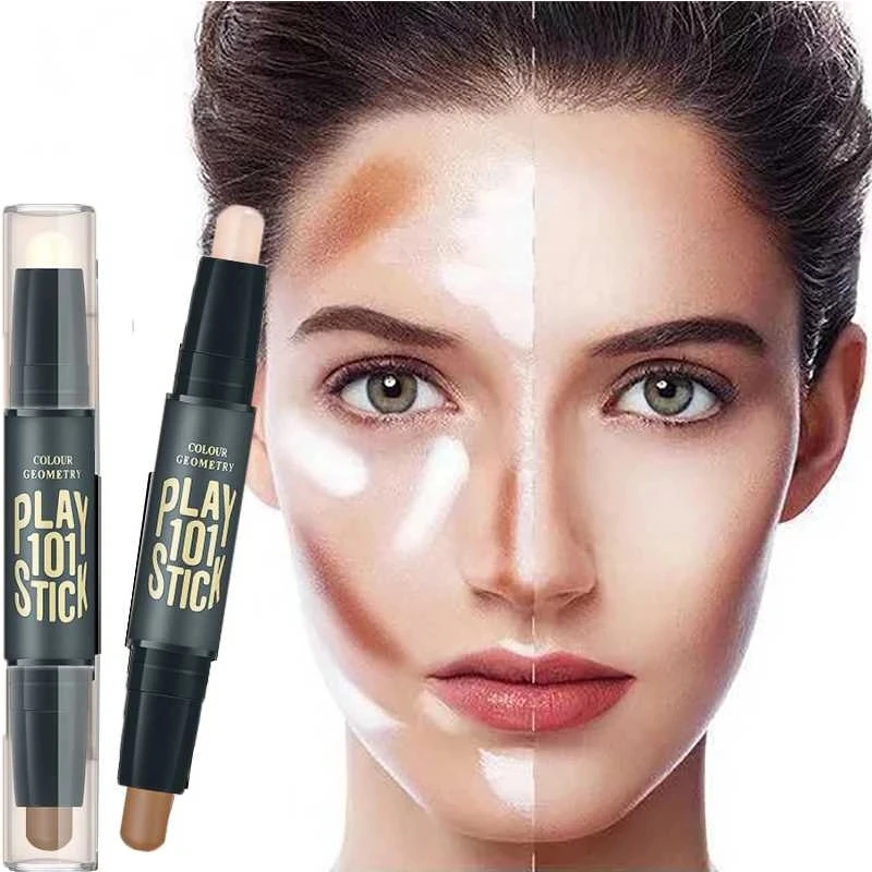 

High Quality Professional Makeup Base Foundation Cream for Face Concealer Contouring for Face Bronzer Beauty Women's Cosmetics