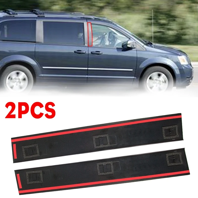 Отделка для отделки столба B 2 шт. отделка аппликация молдинг Chrysler Town &amp Country Dodge Grand