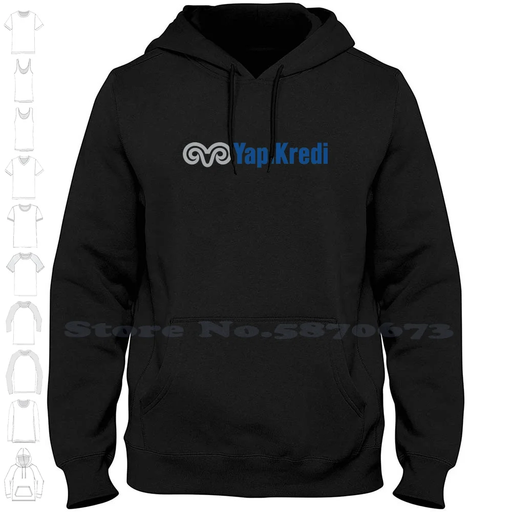 

Yapi Kredi Logo Casual Clothing Sweatshirt Printed Logo Graphic Hoodie