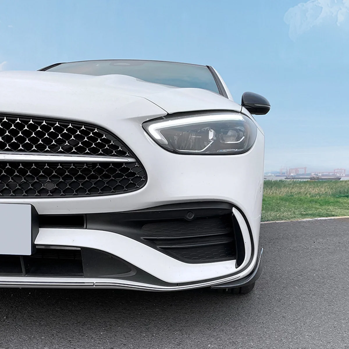 Диффузор для переднего бампера класса C W206 C200 C260 C43