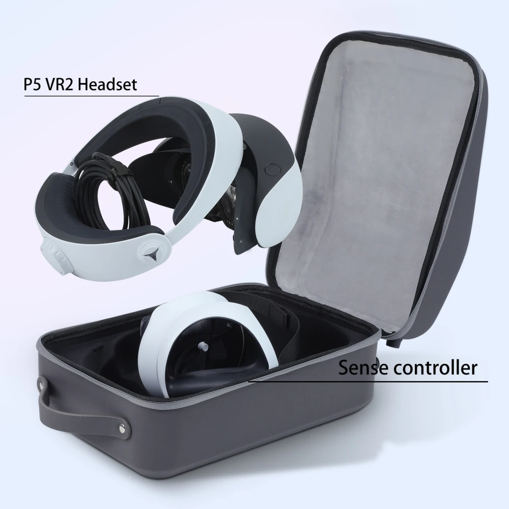 

Pressure-resistant Bag Portable Travel Portable Boxes Multi-function Shockproof 2023 For Vr Headset 1pc Carrying Case Hard New