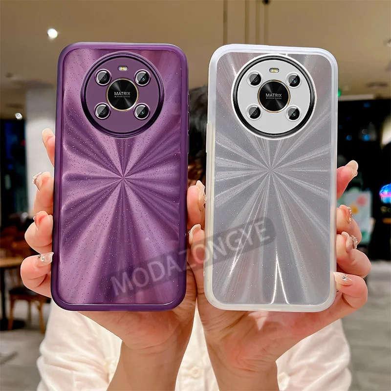 Для Honor X9 5G разноцветный прозрачный ТПУ чехол для мобильного телефона с Роскошный