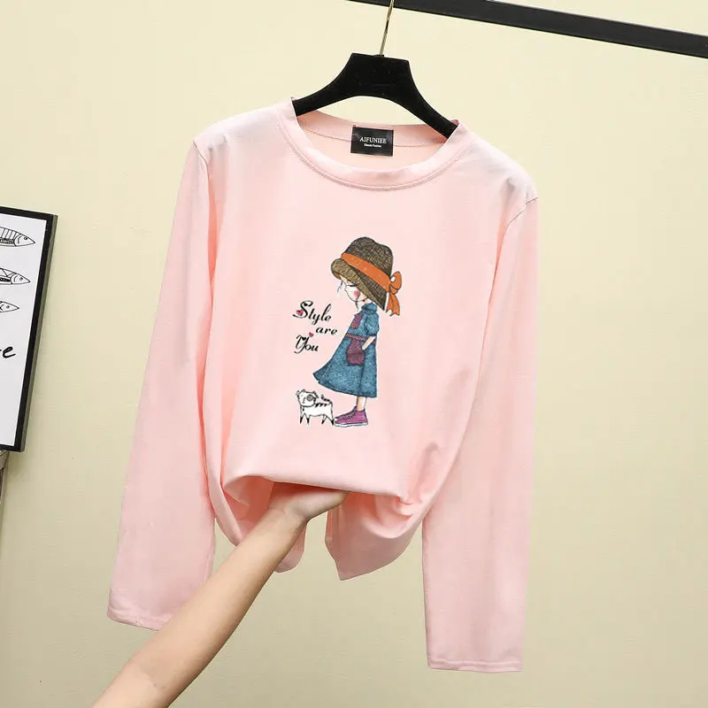 

Long sleeve t-shirt for ladies WHITE