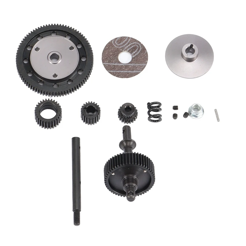 

Steel Transmission Gearbox Gear Set With Motor Gear For Axial Wraith 1/10 RC Crawler Car Center Upgrade Parts