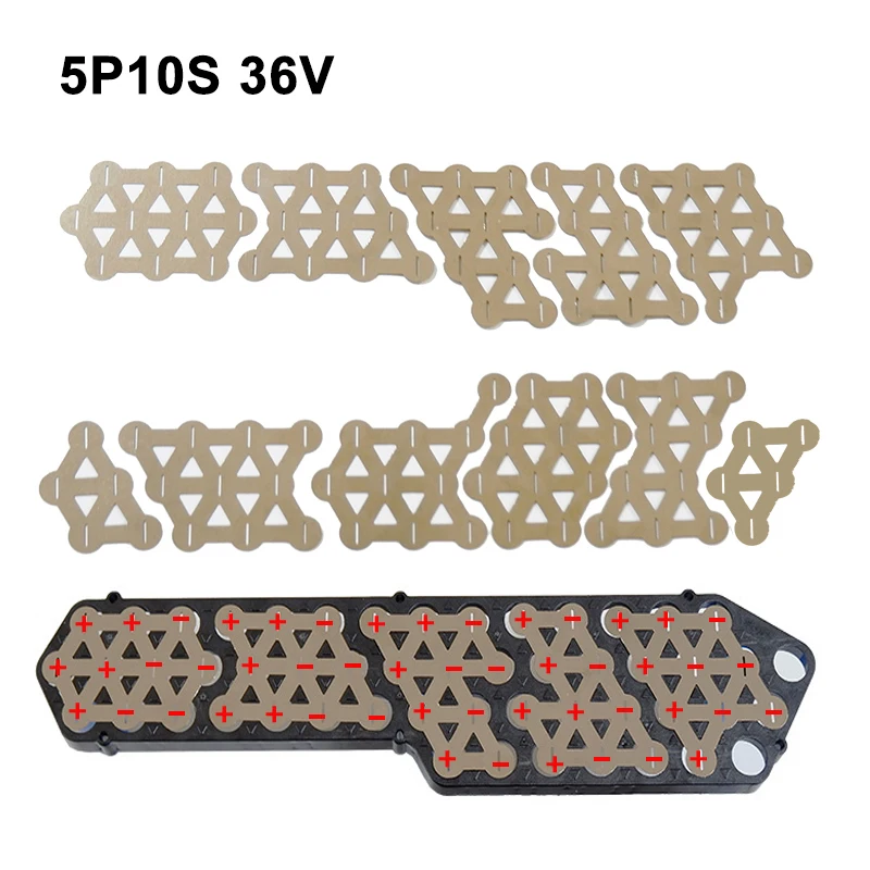 36 В/48 В 10S5P/13S5P 18650 батарея никелевая лента для SSE-046/SSE-077 HaiLong чехол литиевая полоса