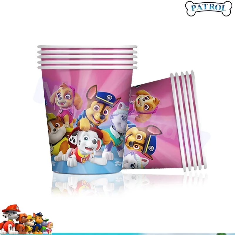 

Набор посуды Щенячий патруль из бумаги TAKARA TOMY