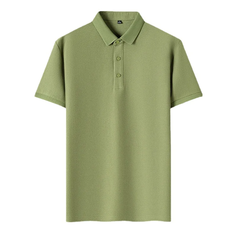 

Hot New Design Men Mesh Polo Summer Cool Casual Daily Plain Solid Golf Pullover Business Short Sleeve Clothes