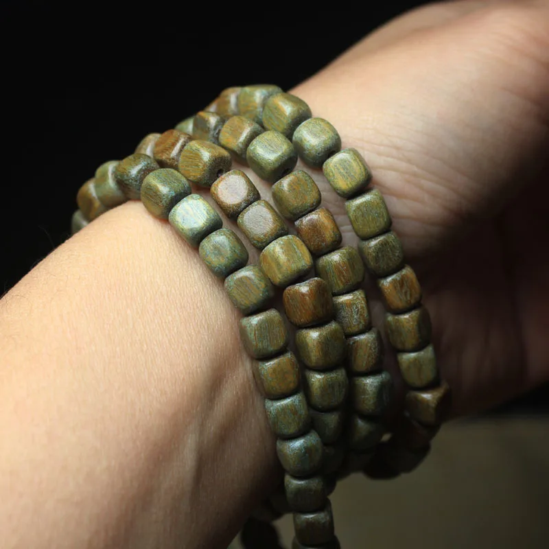 Оптовая продажа натуральный американский браслет из гуажаевого дерева с