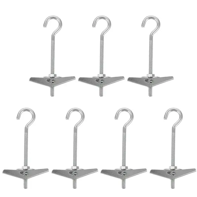

7pcs Ceiling Screw Hooks Ceiling Hook Hanging Ceiling Hanger for Supermarket