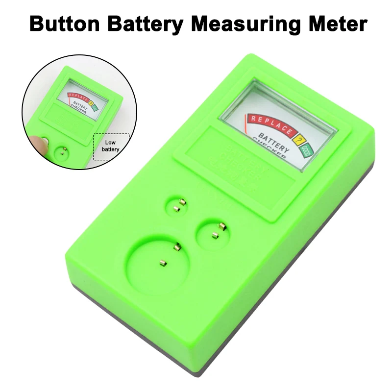 

1.55 V 3 V Button Battery Tester Portable Watch Clock Battery Measuring Tool testador de bateria teste de bateria