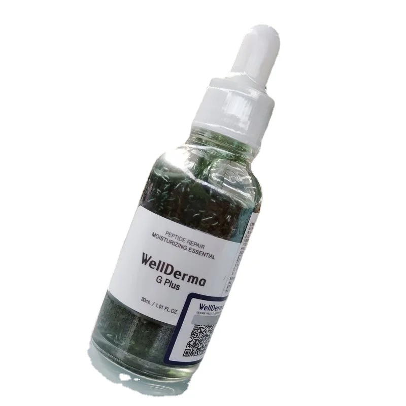 

Korean wellderma Polypeptide Repair Water Bank Essence 30ml Silver Silk Small Green Bottle face serum Anti-Aging lotion