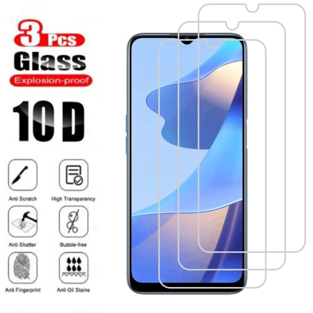 

Оригинальное защитное закаленное стекло для OPPO A16 A16s A16K 6,52 дюйма OPPOA16 CPH2269, 3 шт., защитная пленка для экрана
