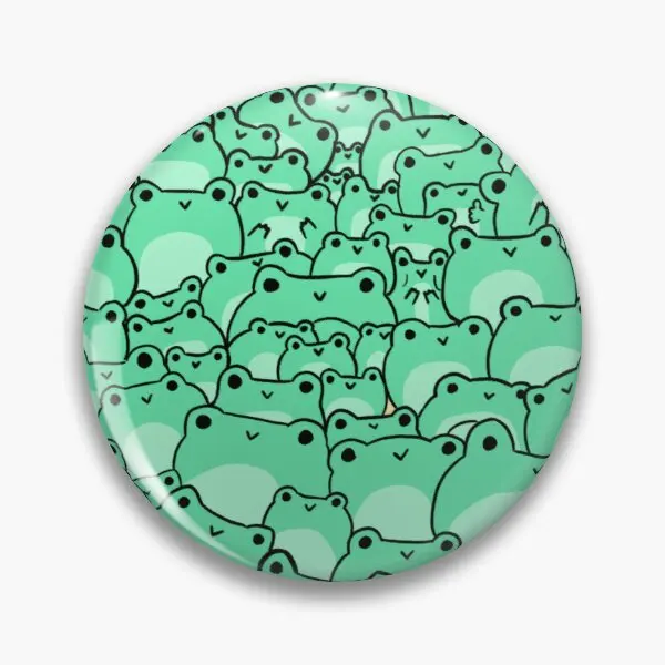 

Froggy Family Soft Button Pin Cartoon Funny Lover Metal Clothes Fashion Decor Gift Creative Lapel Pin Women Hat Collar Jewelry