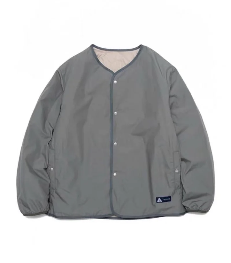 Двусторонняя водонепроницаемая легкая пуховая куртка без воротника Nanamica в