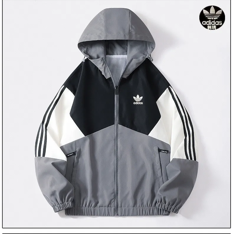 Куртки adidas удобная ткань против морщин комфортный дышать Мода Тонкая посадка