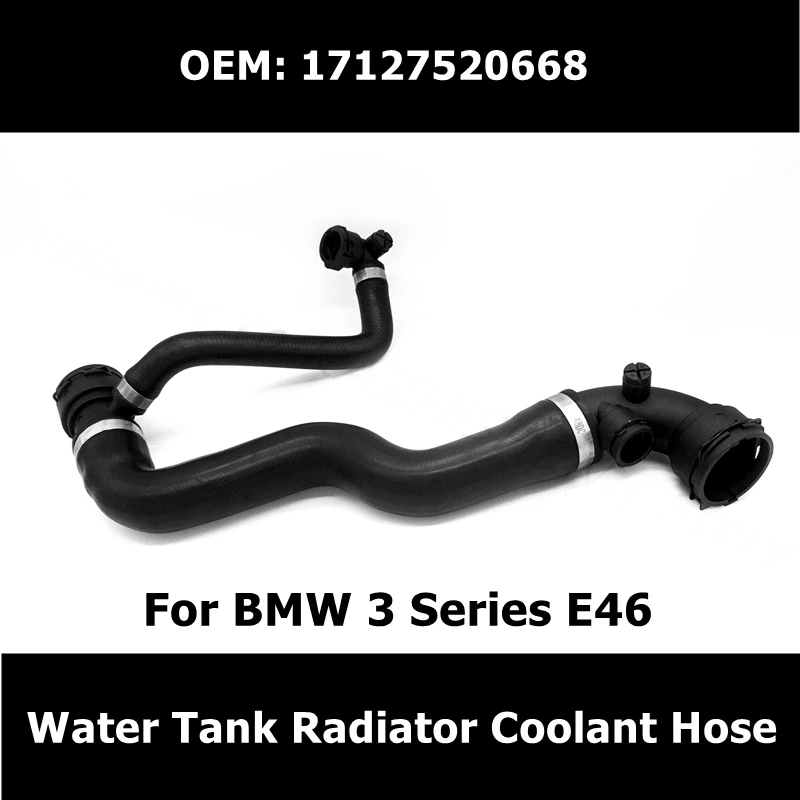 17127520668 For BMW 3 Series E46 Car Accessories Water Tank Radiator Coolater Hose Upper Water Pipe Free Shipping