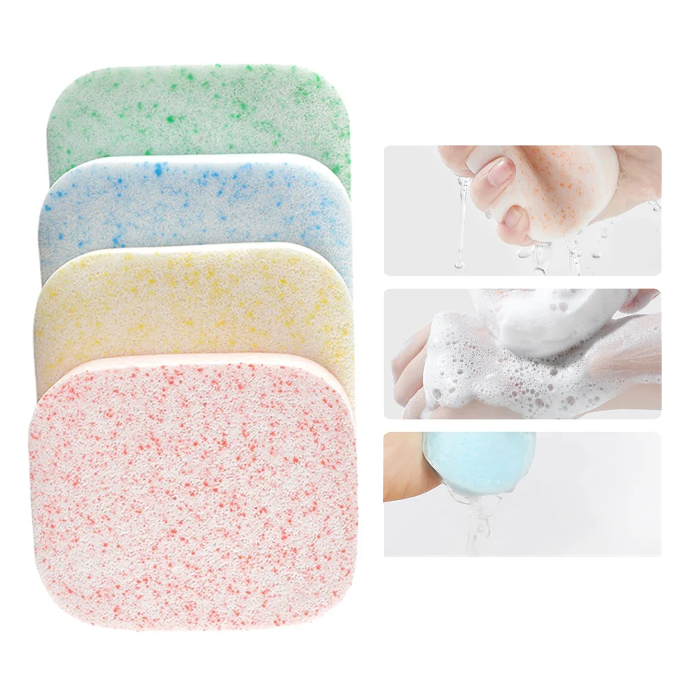 

1pcs Cleansing Puff Enlarge Thickening Washing Sponge Remover Skin Exfoliator Soft Discharge Makeup Tool For Women Cosmetic Pad