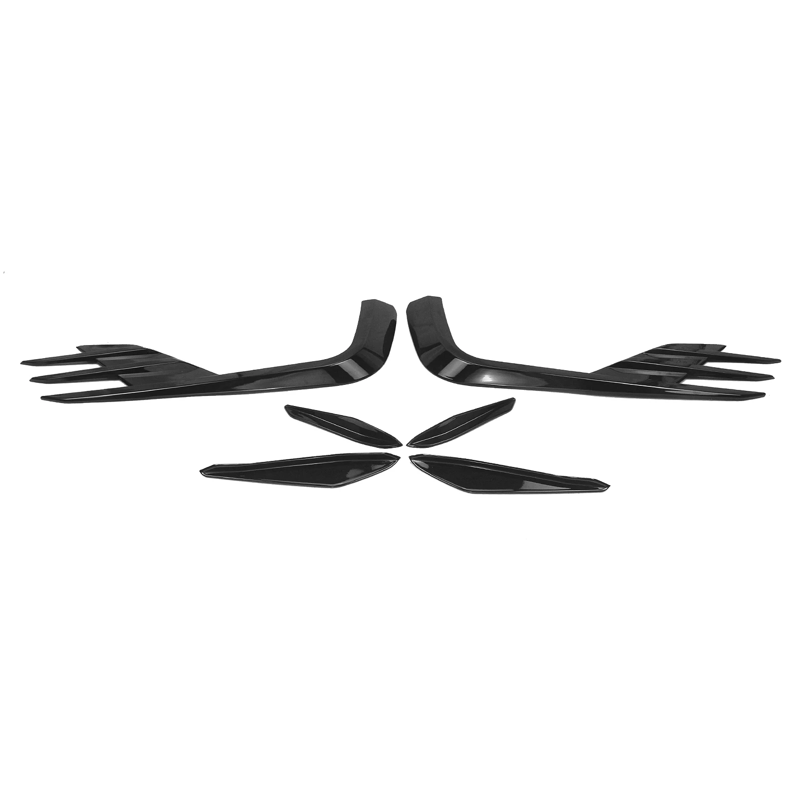 Губа переднего бампера автомобиля YOFER для Honda Accord 2021-2022 черная крышка углового