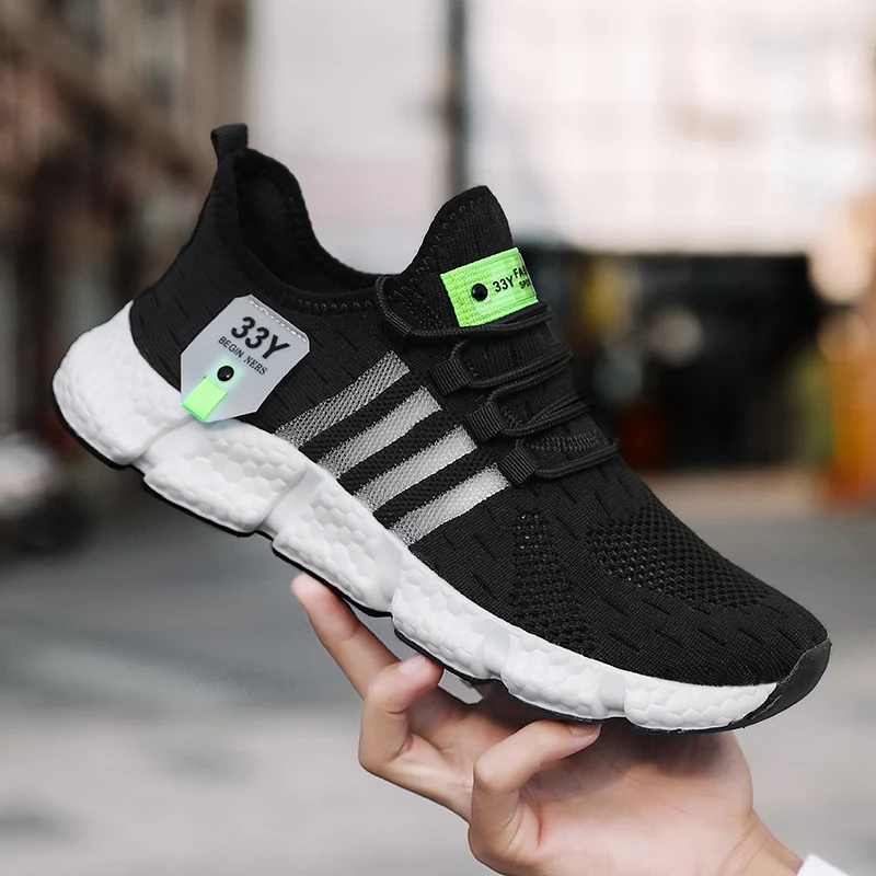 Кроссовки мужские/женские летние дышащие модная удобная повседневная обувь для