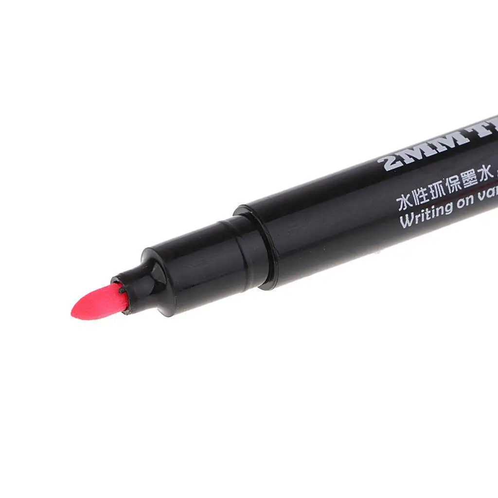 

2mm T-Shirt Permanent Fabric Marker Textile Clothes Pen Fluorescent Orange