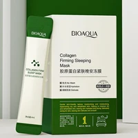 20pcsbox 4ml facial moisturizing masque delicate effective plant extracts collagen firming sleeping masque for girls