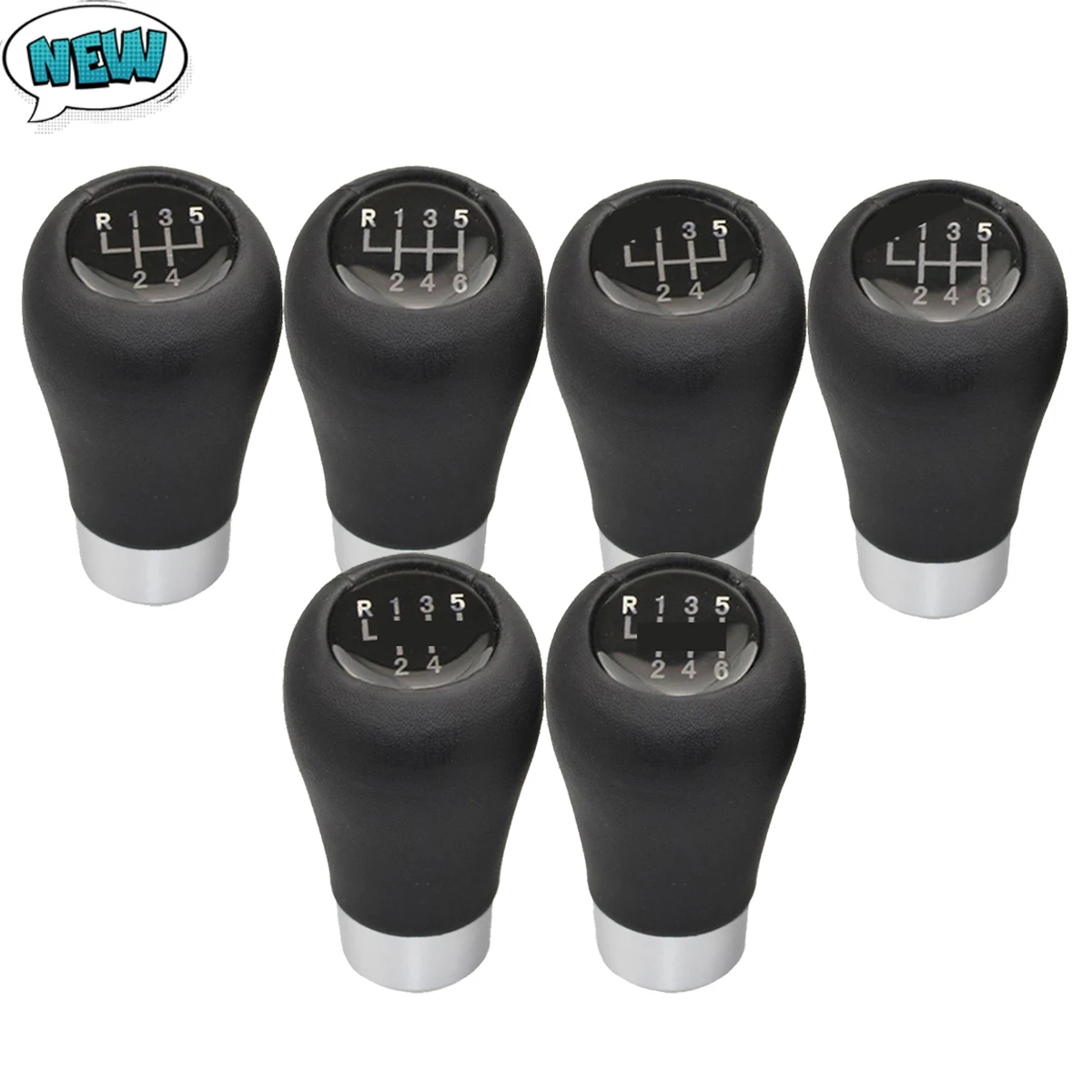 

5 6 Speed Gear Shift Knob Auto Shifter Lever for BMW 1 3 5 6 Series E39 E46 E53 E60 E61 E63 E81 E82 E83 E87 E90 E91 E92 X5 X3 X1