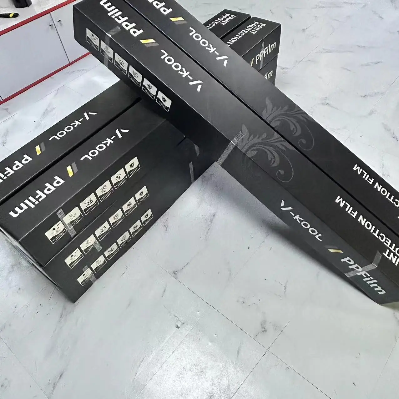 Высококачественная Автомобильная защитная пленка V-kool TPU устойчивая к царапинам