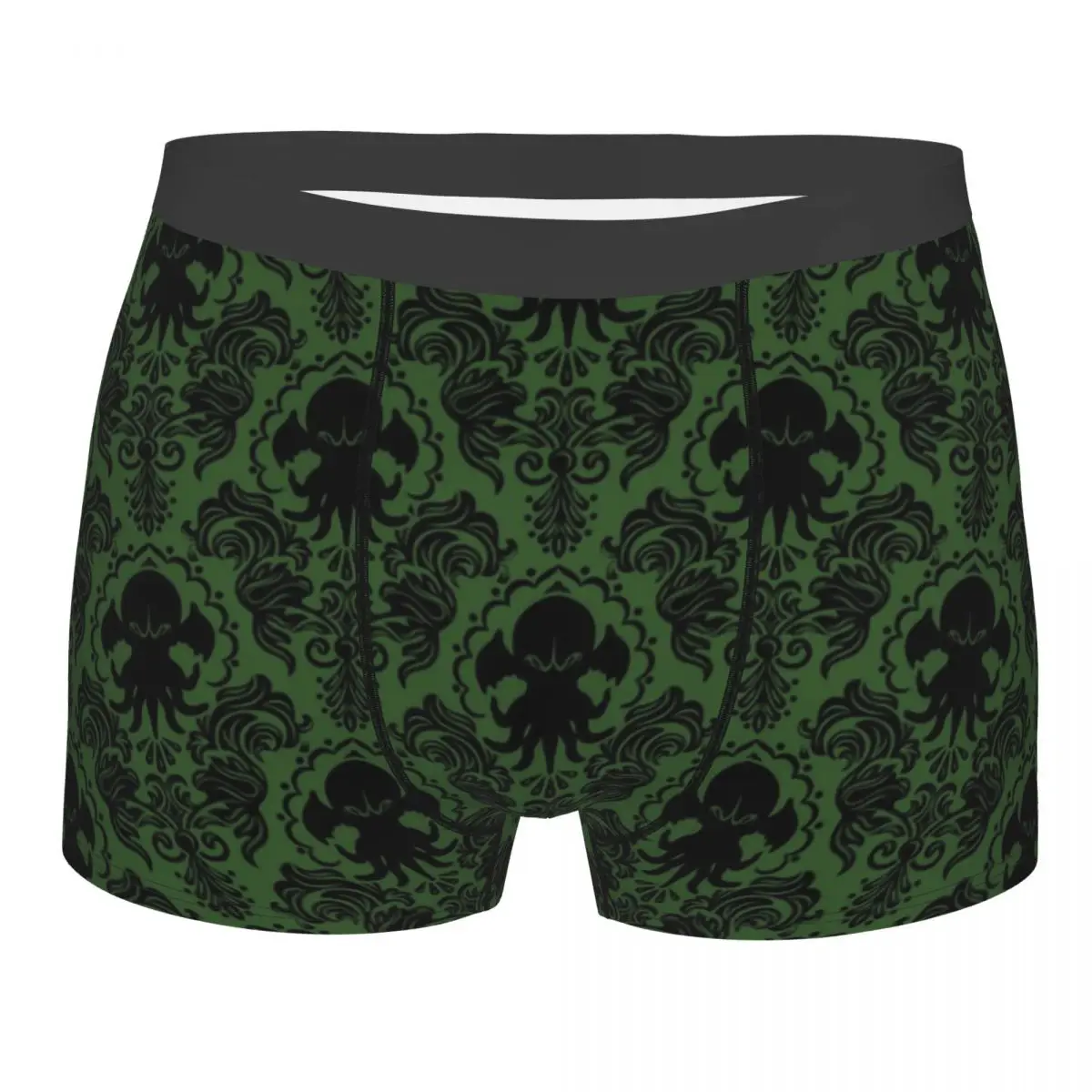 

Cthulhu Great Old Ones Damask Underwear Men Sexy Print Custom Lovecraft Mythos Monster Boxer Shorts Panties