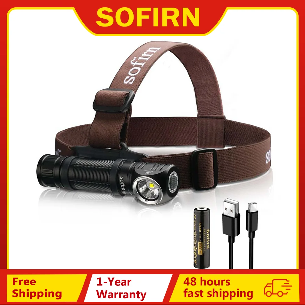 

Sofirn HS40 USB C налобный фонарь