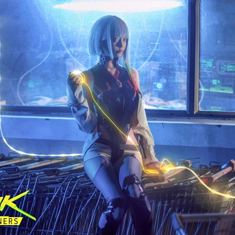 Женский костюм для косплея Люси киберпанк: эдгерненеры