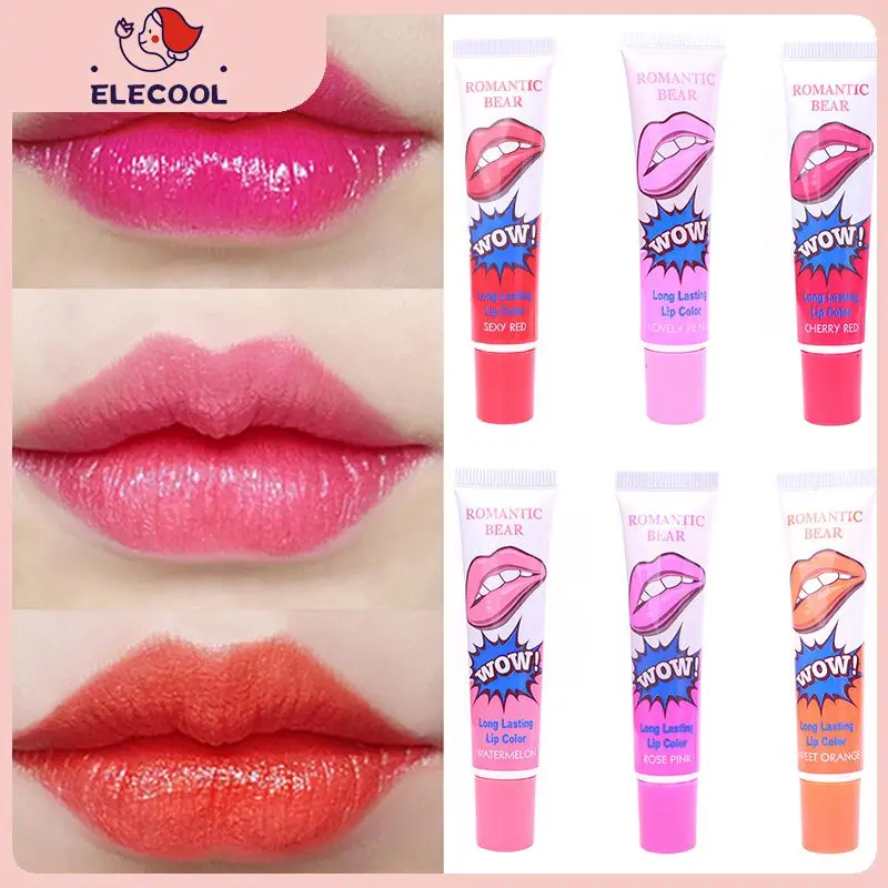 

Amazing Lip Gloss Tear Off Makeup Tattoo Peel Off Liquid Lipstick Jelly Lip Tint Waterproof Tear Off Lip Stain Lips Makeup