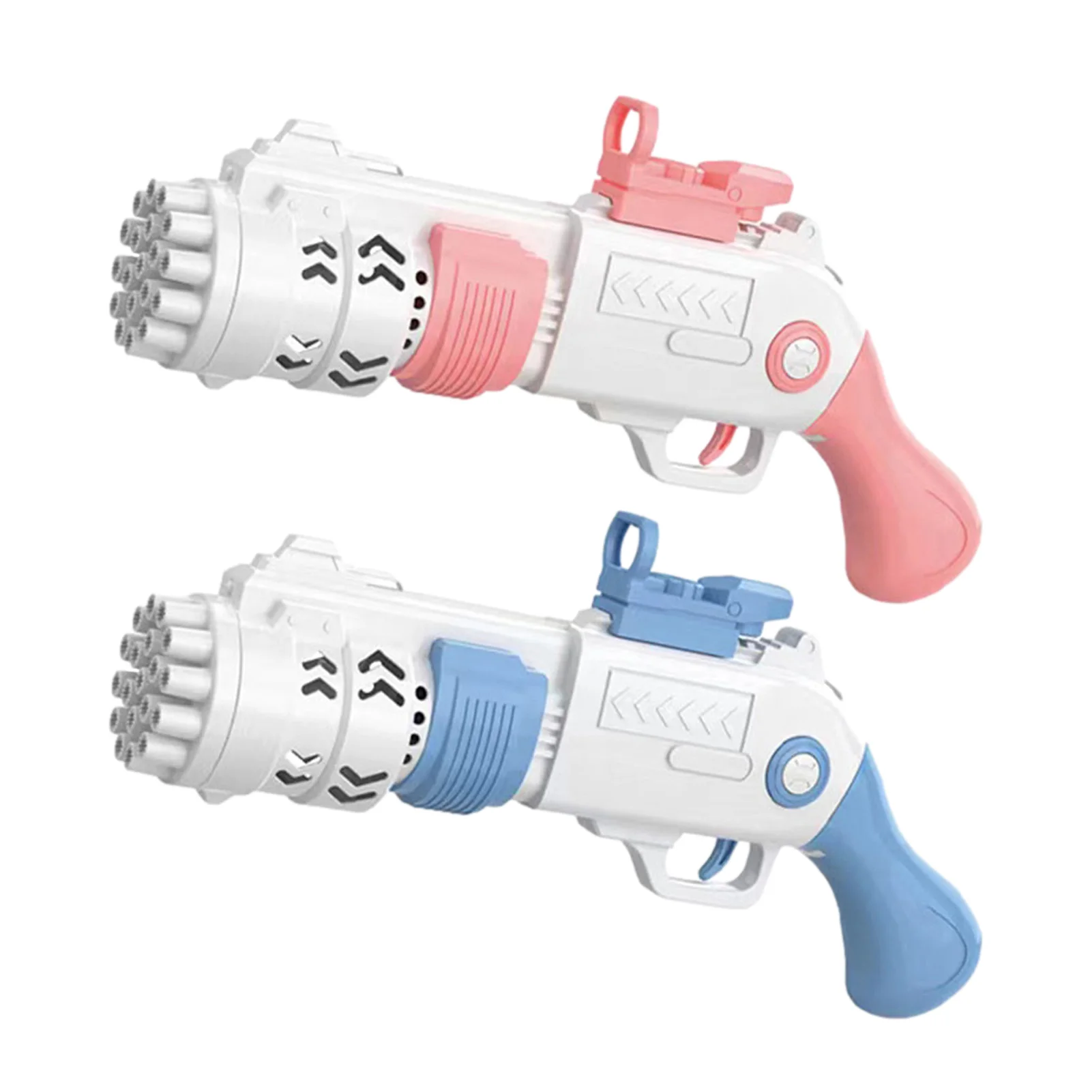 

19 Holes Bubble Machine Toys Handheld Bubble Maker for Kids Outdoor Backyard Magic Bubble Blower Toys Birthday Gifts