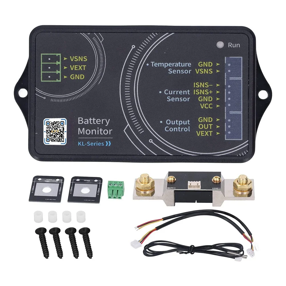 

Кулометр напряжения тока, монитор батареи 400A Bluetooth 0 ‑ 120 В RV Аксессуары KL140F для обнаружения электричества
