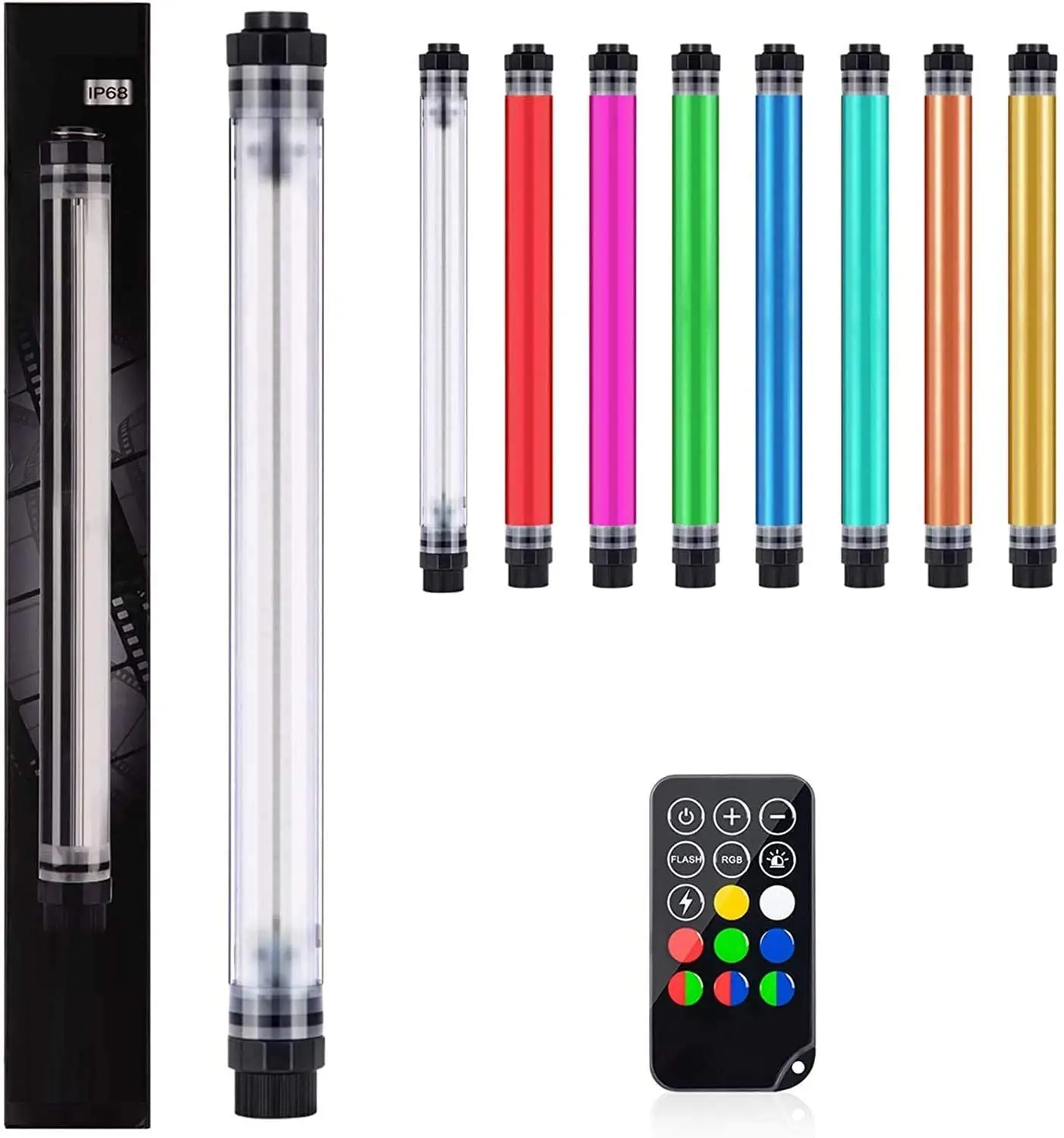 

P7RGB 40 см RGB лампа для видесветильник IP68 встроенный аккумулятор 12 светильник МОВ освещения RA95 + для студии видео фото заполсветильник