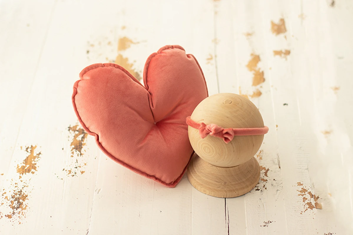 Реквизит для фотосъемки новорожденных любовь бархатная бабочка Подушка повязка